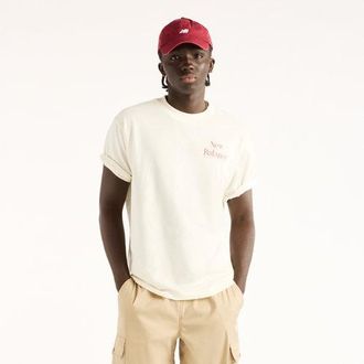 New Balance Uomo Digitally Remastered Hands T-Shirt in Beige, Cotone, Taglia XL