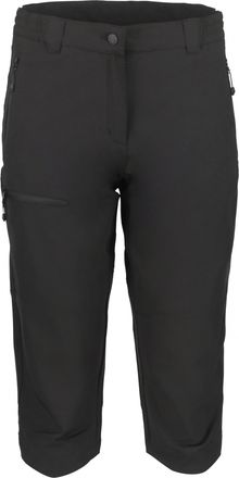 Icepeak Caprihose ICEPEAK BEATTIE, Damen, Gr. 48, N-Gr, basic schwarz, Obermaterial: 90% Polyester, 10% Elasthan, normal, Hosen Caprihose, wasserabweisend, mi
