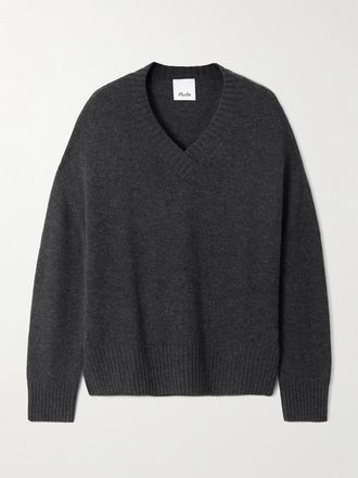 Allude Pullover In Cashmere - Grigio