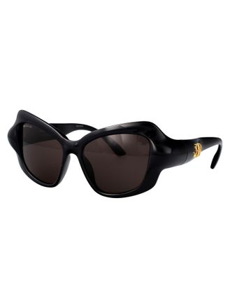 Balenciaga Womens Sunglasses Black-Black-Grey Acetate Black/black/grey