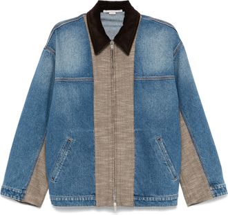 Stella McCartney Stella Mc Cartney Tweed-Jeansjacke