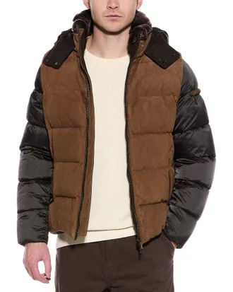 Moorer Moorer Casciano Suede Down Jacket