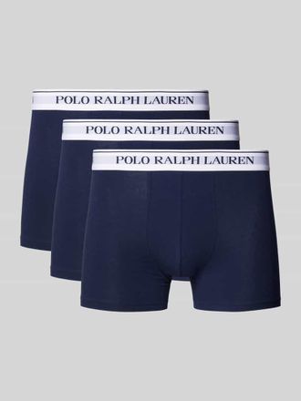 Ralph Lauren Trunks mit Label-Bund im 3er-Pack in Dunkelblau, Größe XXL