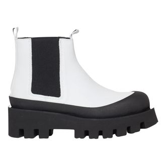 Paloma Barcel&oacute; Chelsea Boots, female, White, 6 UK, Celine Chelsea Boot