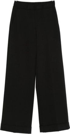 Semicouture Coline Broek - Dames - Wijde Broeken - Zwart - XS - Broeken