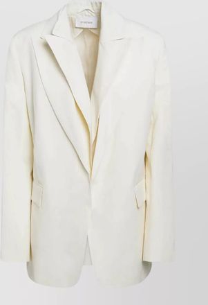 Sportmax tailored jacket buttoned cuffs flap pockets
