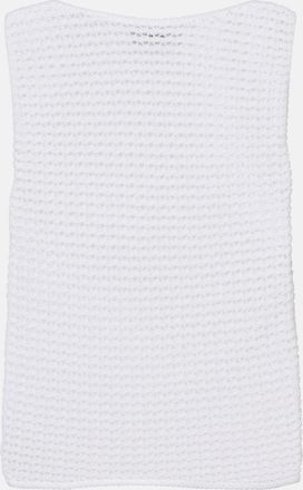 Vince Crochet cotton-blend top