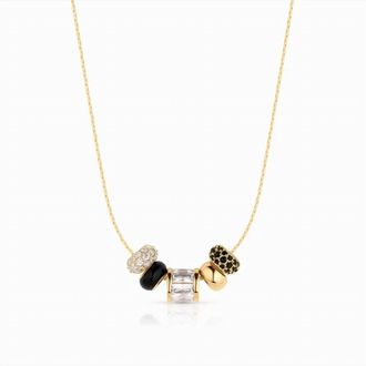 Thatch Womens Noir Necklace In Gold