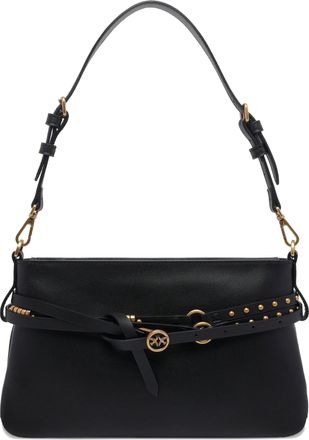 Pinko Mini Structured Studded Shoulder Bag