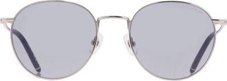 Montblanc Smoke Oval Mens Sunglasses MB0343SA 004 55