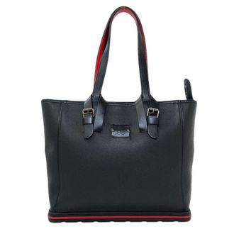 Christian Louboutin Black Leather Tote Bag (Pre-Owned)