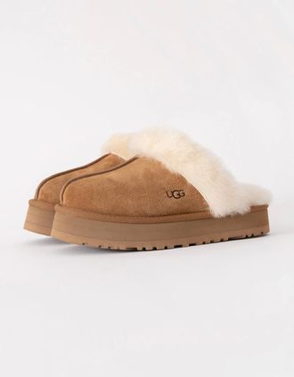 UGG Womens UGG Disquette Womens Slipper - Chestnut - Brown - Size: 6