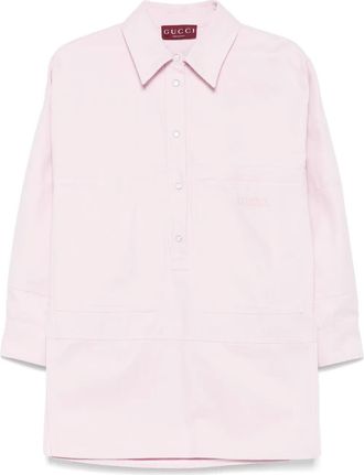 Gucci Canvas shirtjack - Roze