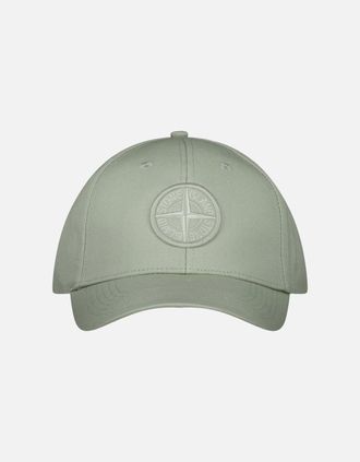 Stone Island Mens Stone Island Baseball Cap in Sage - Green - Size: ONE-SIZE
