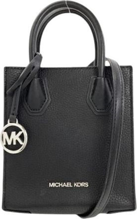 Michael Kors Pre-owned Leren Mini Tas - Dames - Vintage Mini Tas - Zwart - ONE Size - Leer - Vintage