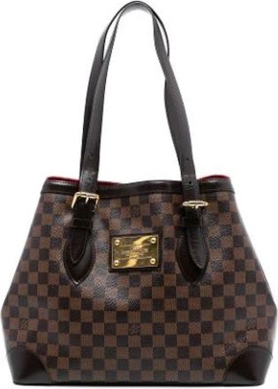 Louis Vuitton Pre-owned Tote Bags, female, Brown, Size: ONE SIZE Pre-owned Fabric Tote