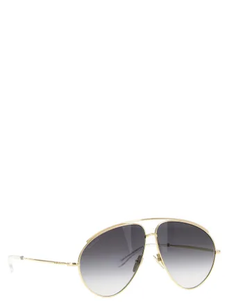 Gucci Womens Gold Metal Sunglasses