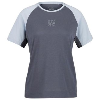 Stoic PerformanceMerino LofsdalenSt. MTB S/S Velotrikot f&uuml;r Damen | blau