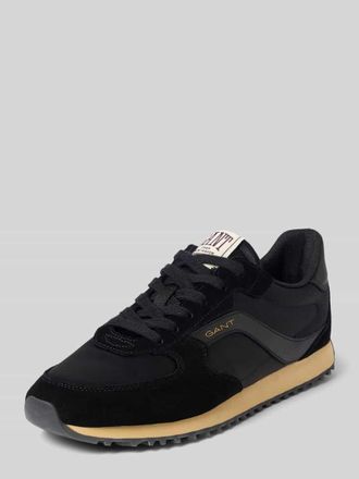 GANT Sneaker aus echtem Leder mit Logo-Detail Modell Beja in Black, Gr&ouml;&szlig;e 37