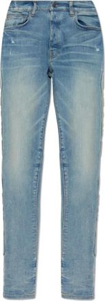 Amiri Jeans met logo - Heren - Skinny Jeans - Blauw - W29 L34 - Katoen - Jeans