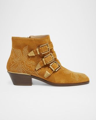 Chlo&eacute; Susan Suede Ankle Boots