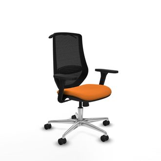 Piqueras y Crespo Piqueras Y Crespo Mardos Silla De Oficina Naranja Confort