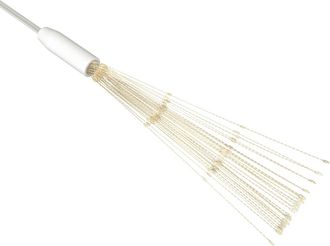vidaXL Luces De Petardo Navidad Exterior Blanco C&aacute;lido 1400 Leds 20 Cm Vidaxl