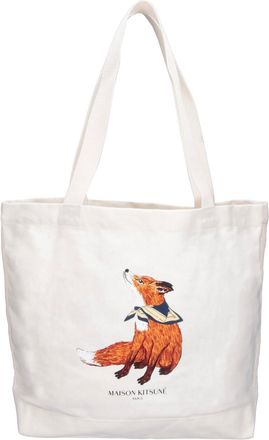 Maison Kitsun&eacute; Borsa Tote Dreaming Fox