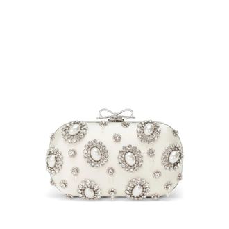 Self Portrait Embellished Clutch Bag