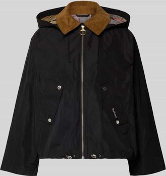 Barbour Regular Fit Funktionsjacke aus wasserdichtem Material Modell WEAVER in Black, Gr&ouml;&szlig;e 34