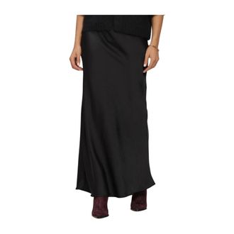 Notre-V Rokken, Dames, Zwart, XS, Leer, Nv-Inna Maxi Rok