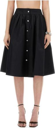 Moschino Rokken, Dames, Zwart, S, Gonna