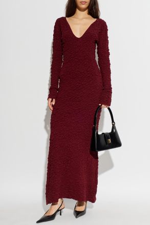 By Malene Birger Venus Dress, Womens, Burgundy