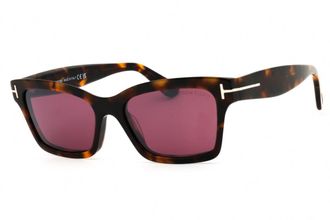 Tom Ford FT1085 52U Dark Havana/Bordeaux Mirror