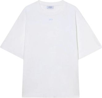 Off-white White Logo T-shirt