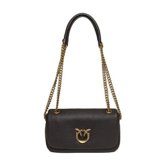 Pinko Click Mini - - Bags - Donna - Marrone - ONE SIZE