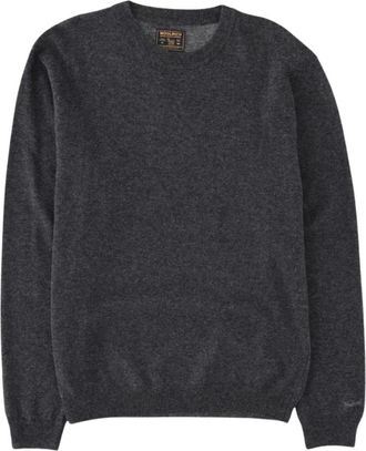 Woolrich Maglione girocollo in lambswool Gg12 - - Knitwear - Uomo - Grigio - 2XL