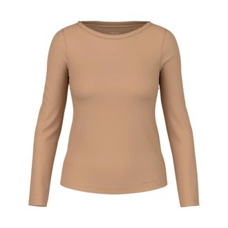Marc Cain Dames, Tops, Bruin, Maat: XL Zijde