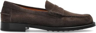Tod's Leren Mocassins - Heren - Loafers - Bruin - 42 EU - Leer - Schoenen