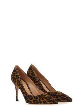 Gianvito Rossi Hohe Schuhe - Gianvito 85 D&eacute;collet&eacute; - Gr. 36 (EU) - in Braun - f&uuml;r Damen