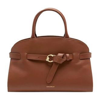 Coccinelle Handbags, female, Brown, Size: ONE SIZE Sabine Tote