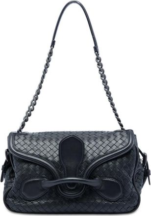 Bottega Veneta Pre-owned Bottega Veneta Nappa Intrecciato Rialto Shoulder Bag Ladies 57UWP077CSBZJLHF