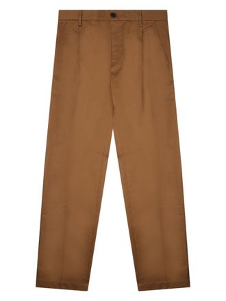 Department Five Brown Regular Trousers