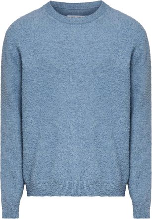 Maison Margiela Geborstelde trui - Blauw