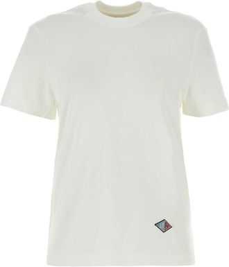 Bottega Veneta White Cotton T-shirt