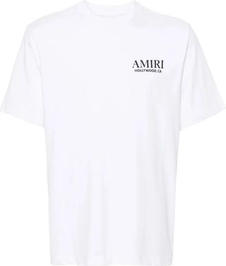 Amiri Bones Stacked T-Shirt - Heren - T-shirts - Wit - 2XL - Katoen - Tops