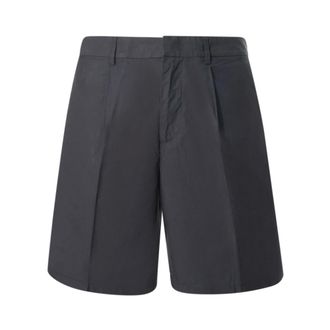 Emporio Armani Pleated Shorts - male - Emporio Armani - Casual Shorts - Black - 2XL - Shorts