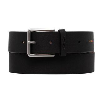 Paul Smith Riem met gestreepte gesp - Heren - Accessoires - Zwart - Maat: 90 CM Leer