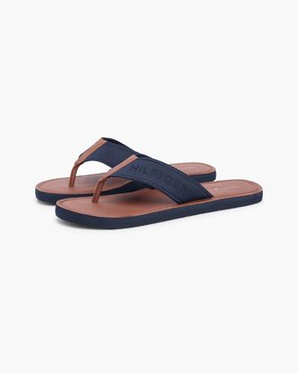 Tommy Hilfiger Mens Sandal in Brown - Size UK 9