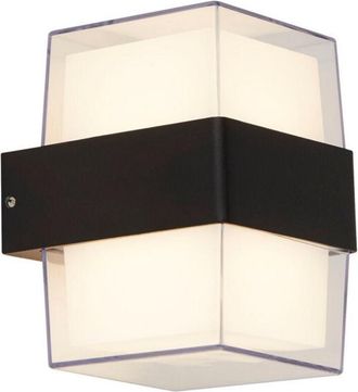 Searchlight Searchlight - Soporte de pared para luz led arriba y abajo para exteriores 2Lt